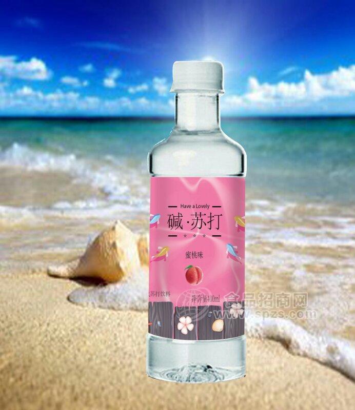 果字號堿蘇打系列蜜桃味蘇打水400mlX24瓶