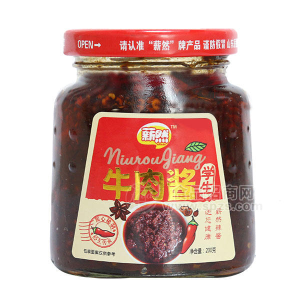 薪然牛肉醬 調(diào)味品200g