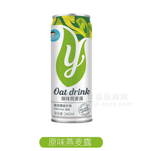 ·燕小唛 原味燕麦露 植物蛋白饮料240ml 