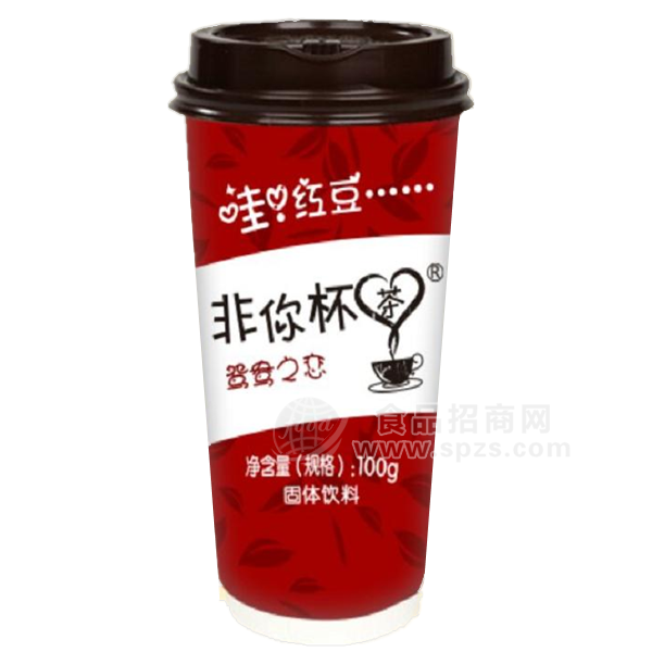 ·鸳鸯之恋红豆奶茶固体饮料100g 