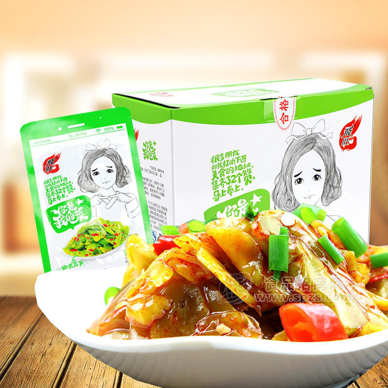 飞旺嫩爽莴笋休闲食品36g