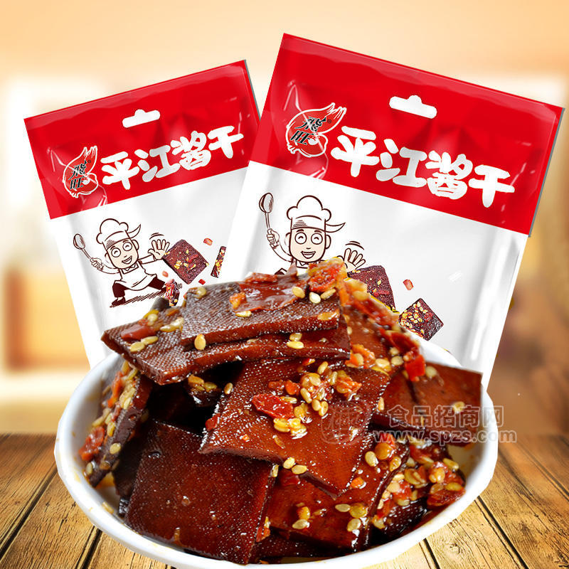 ·飞旺平江酱干面制品100g 