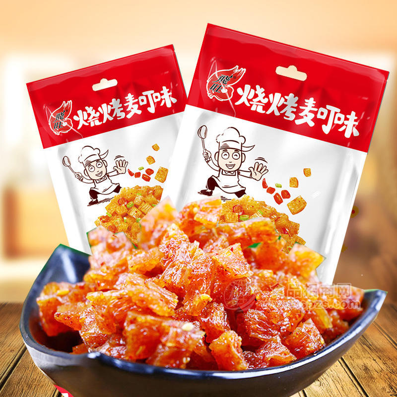 ·飞旺烧烤麦叮休闲食品86g 