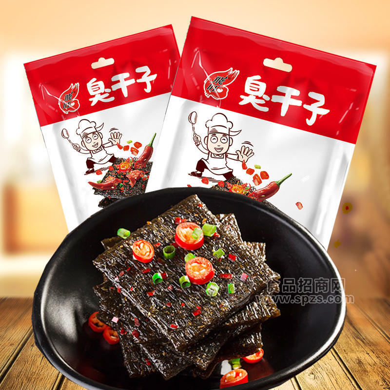 ·休闲食品臭干子86g 