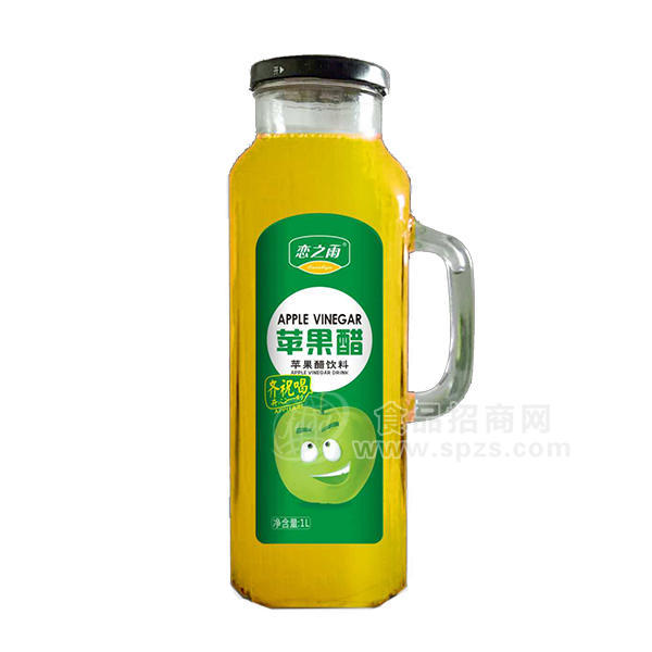 ·恋之雨苹果醋饮料1L 