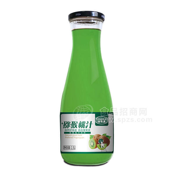 ·猕猴桃汁 果汁饮料1.5L 