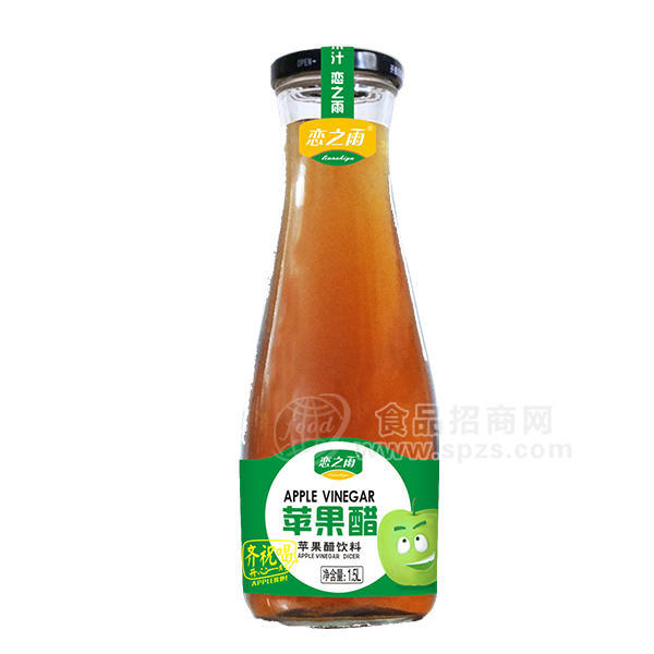 ·恋之雨苹果醋果汁饮料1.5L 