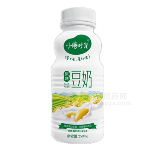 ·小磨时光原味豆奶250ml 