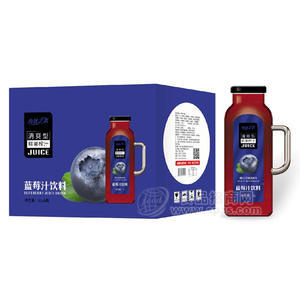 海峽之戀藍莓汁飲料1Lx6瓶