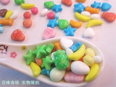 彩色糖果，奶糖，片劑壓片糖果代加工，OEM品牌定制