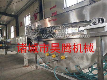 家禽屠宰设备船式浸烫池功能