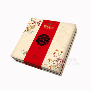 白记荟萃斋老月饼 糕点礼盒