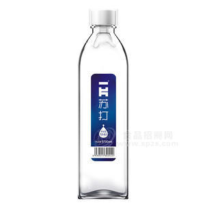 一片苏打无汽苏打水饮料550ml