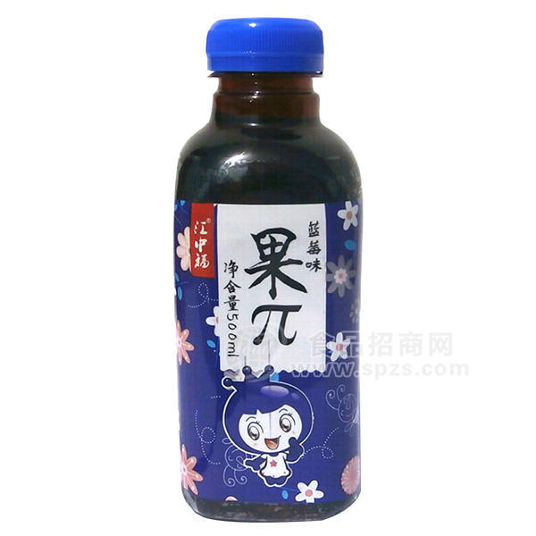 江中福  果π蓝莓味 果味饮料500mL