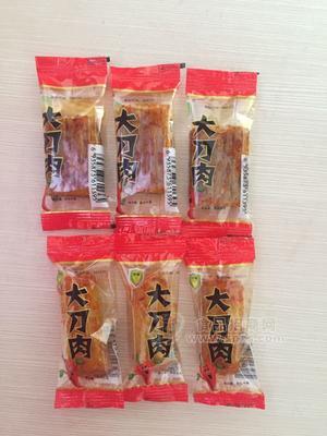 調(diào)味面制品 大刀肉 散裝300g/包