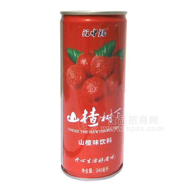 江中福  山楂树下 山楂味饮料 240mL