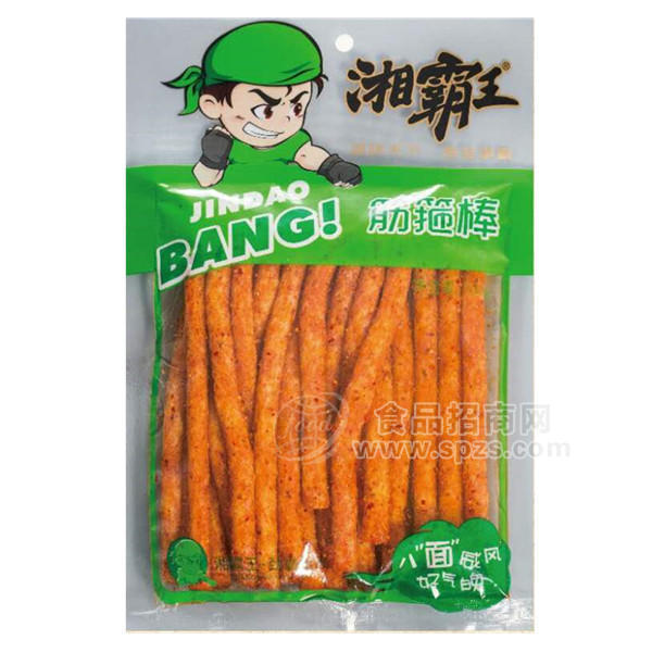 ·湘霸王金箍棒辣条 面制品130g 