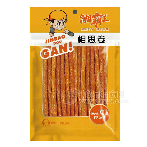 ·湘霸王相思卷休闲食品80g 