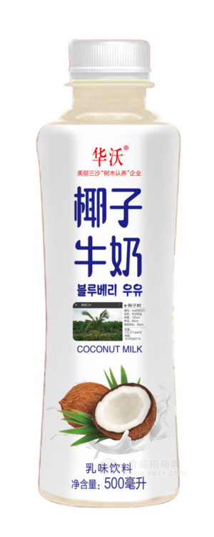 華沃椰子牛奶