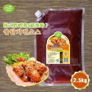 韩餐酱料韩式调料生产厂家可定制研发代工改良韩式炸鸡酱（超辣味）