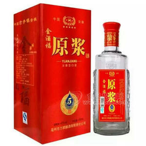 金酒福原漿酒 濃香型白酒450ml