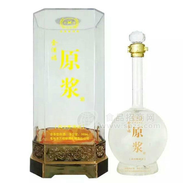 萬順金福酒原漿白酒500ml