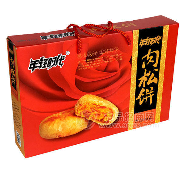 年輕時代肉松餅 休閑食品618g