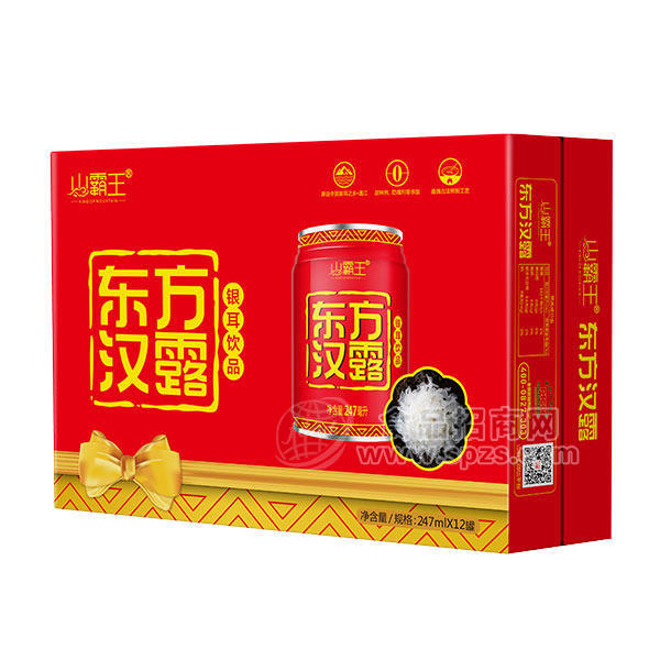 ·山霸王东方汉露银耳饮品247mlx12罐 