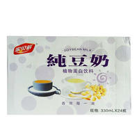 家贝鲜纯豆奶植物蛋白饮料330mlX24瓶