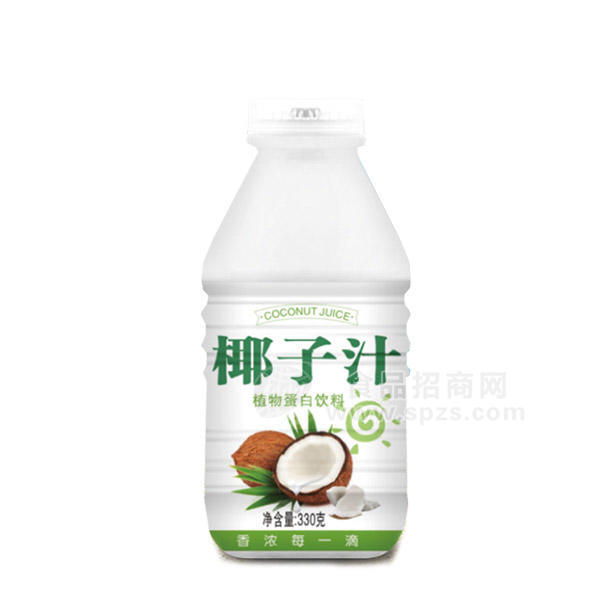 椰子汁植物蛋白飲料330g