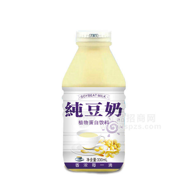 ·纯豆奶植物蛋白饮料330ml 