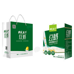 我爱豆汁豆奶植物蛋白饮料250mlx12盒