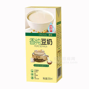 宜养 香纯豆奶植物蛋白饮料250ml