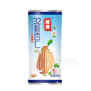 超露  32颗杏仁 果仁杏仁露 植物蛋白饮料240mL