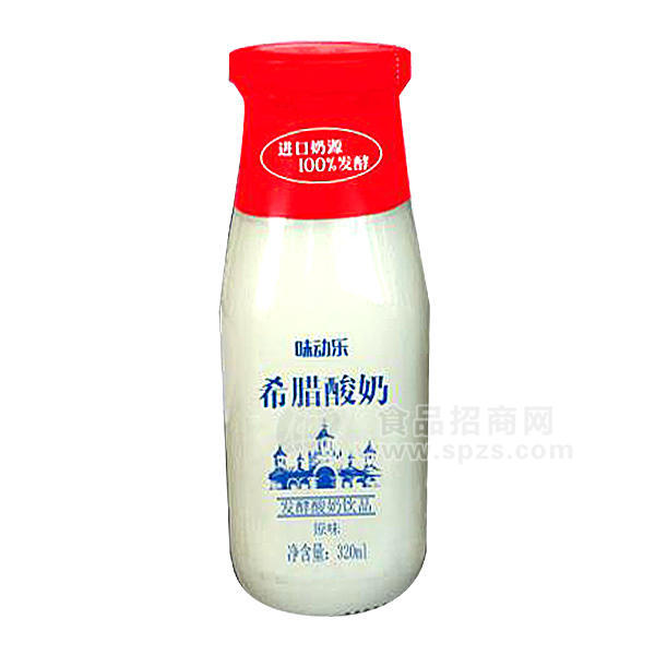 ·味动乐希腊酸奶 发酵酸奶饮品320ml 