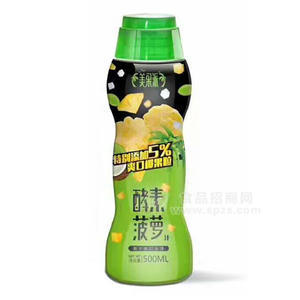 美果派酵素菠萝汁 果汁饮料500ml
