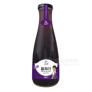 涵冰發(fā)酵藍莓汁 果汁飲料1.5L