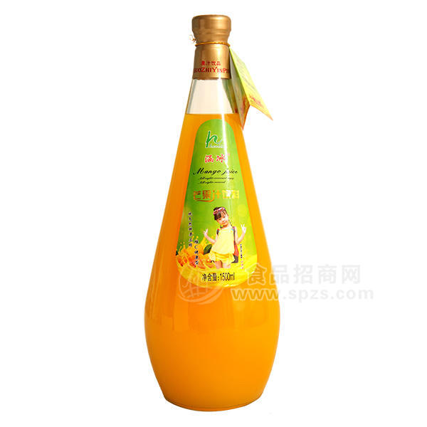 ·涵冰芒果汁饮料1.5L 