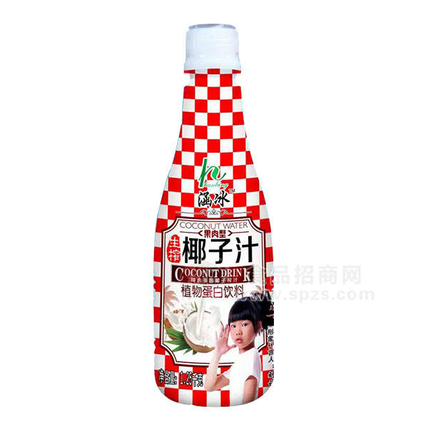 ·涵冰生榨椰子汁植物蛋白饮料1.25KG 