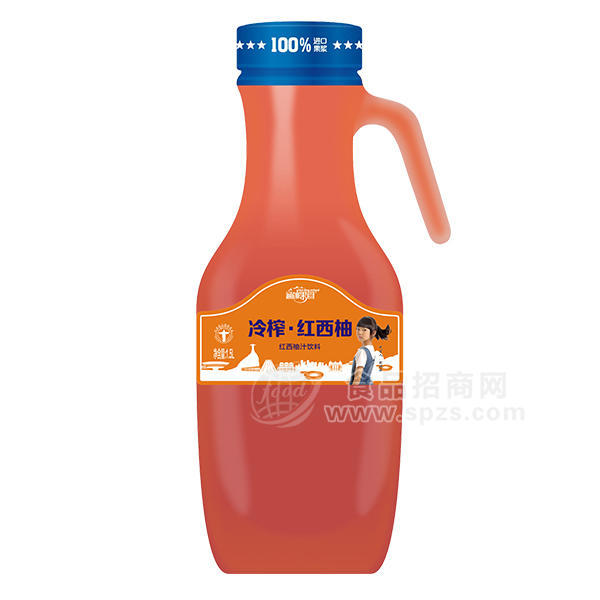 ·涵冰果园冷榨红西柚汁饮料1.5L 