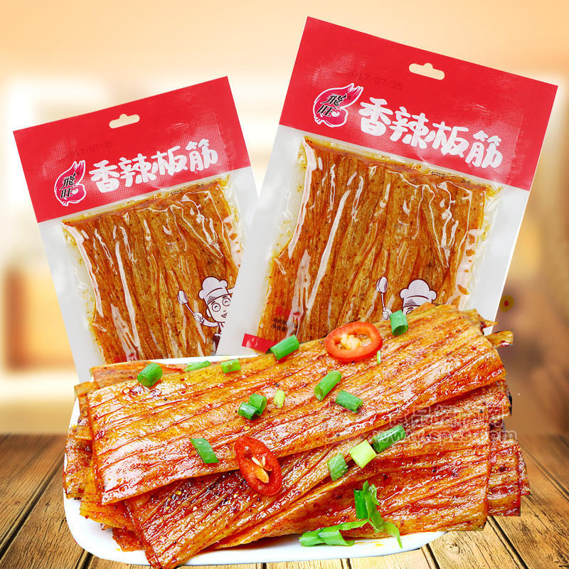 ·90克香辣板筋 