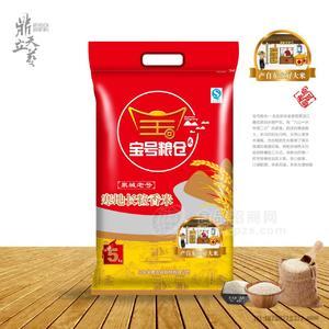 寶號(hào)糧倉寒地長粒香米 大米5kg