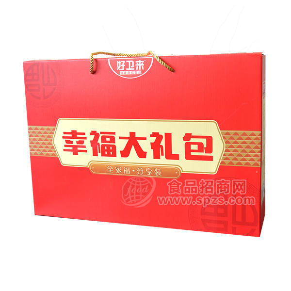 好衛(wèi)來(lái)年貨幸福大禮包休閑食品禮盒廠(chǎng)家招商