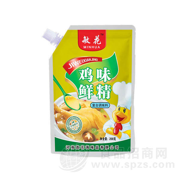 敏花 鸡味鲜精调味料208g