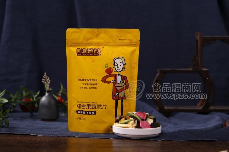 彬彬曉叔果蔬脆片休閑食品88g