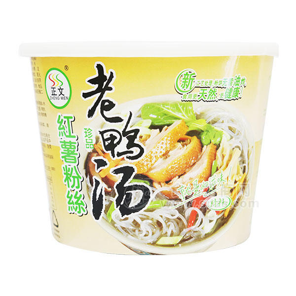 正文 老鸭汤红薯粉丝 方便粉丝