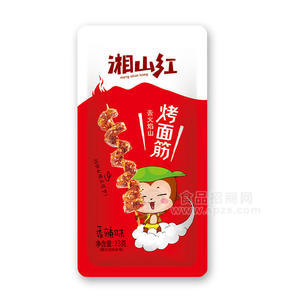 湘山紅烤面筋香辣味休閑食品23g