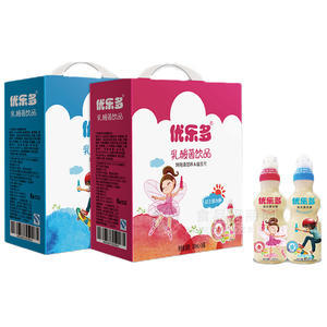 优乐多儿童乳酸菌饮品200mlx16瓶