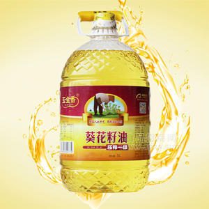 玉金香 葵花籽油 調(diào)和油5L