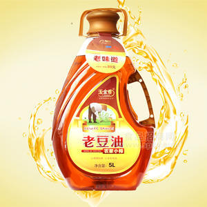 玉金香 農(nóng)家小榨老豆油5L